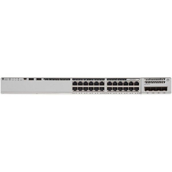 Коммутатор Cisco C9300L-24P-4G-A 24x1 Гбит/сек, управляемый