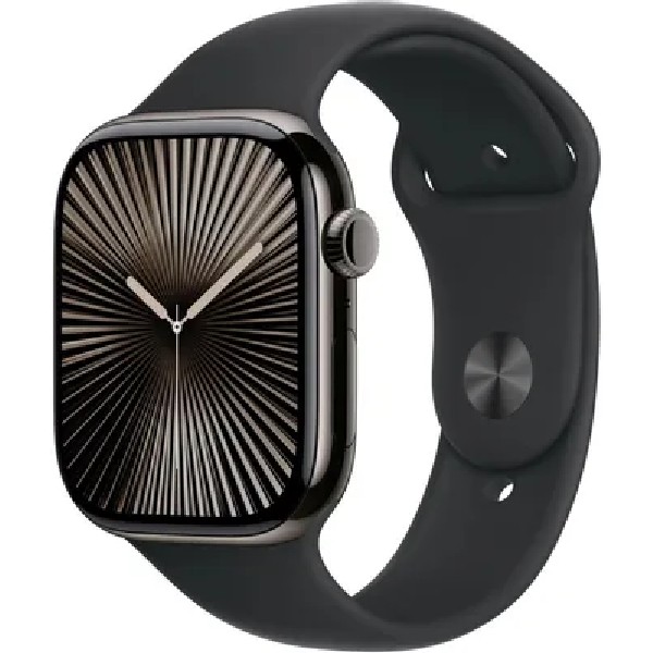 Умные часы Apple Watch Series 10 A2999 2024 46 мм черный/черный [mwwq3lw/a]
